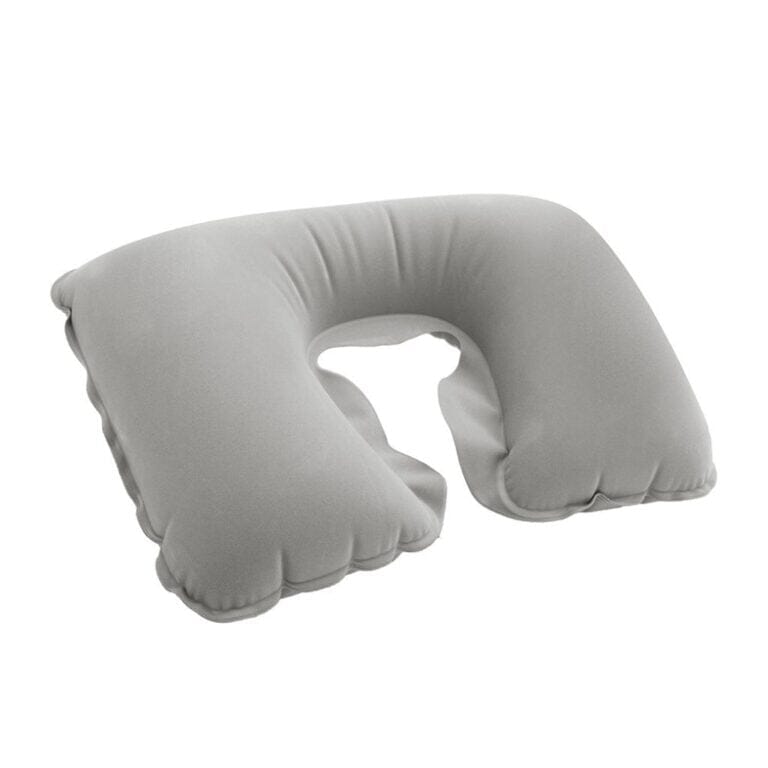Almofada insuflável para o pescoço Gladiator Jhon Travel Cinzenta