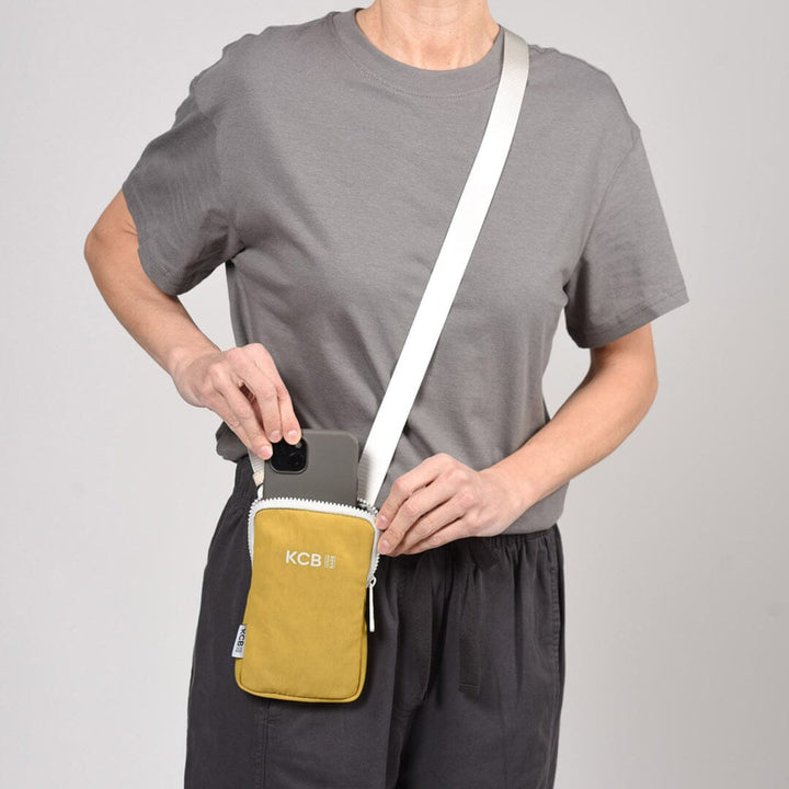 Bolsa p/ telemóvel KCB Balloon p/ Senhora Ocre