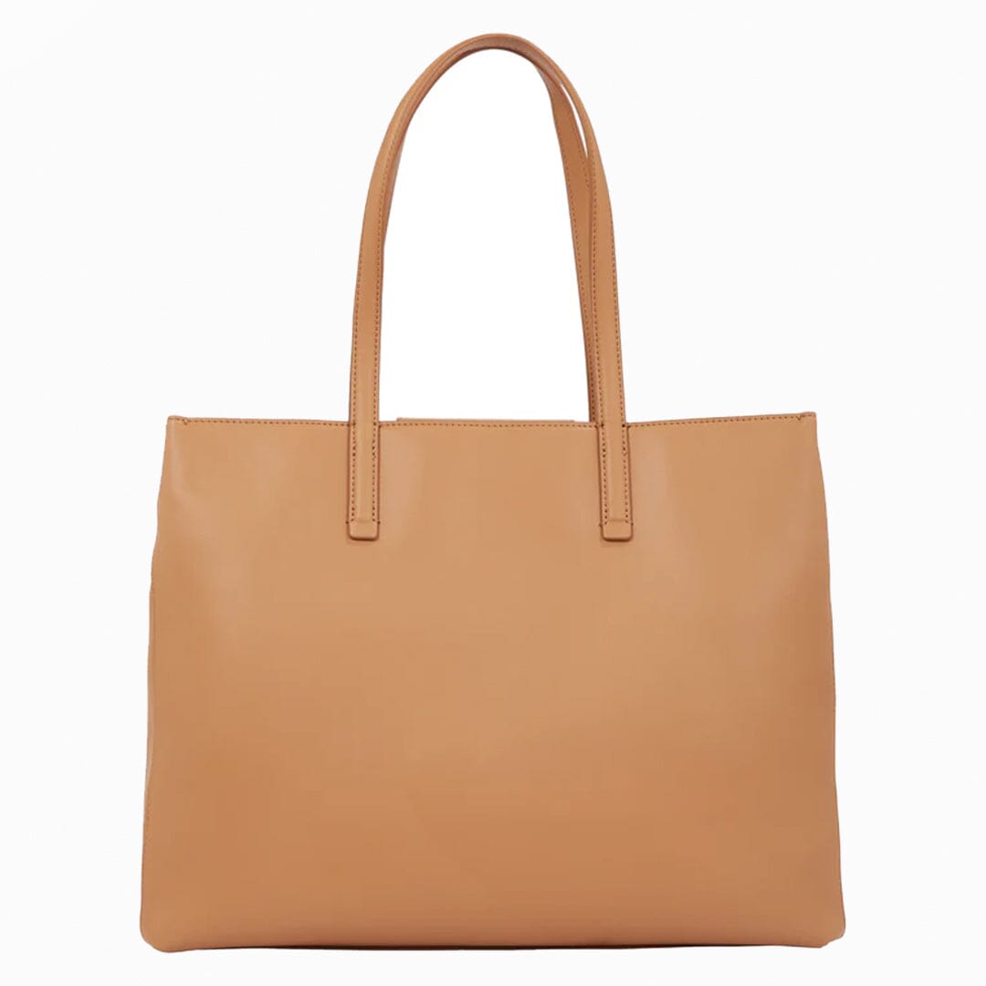 Mala de ombro Calvin Klein p/ Senhora Camel
