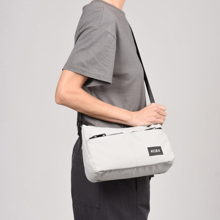 Mala de tiracolo pequena KCB Dual p/ Senhora Cinza