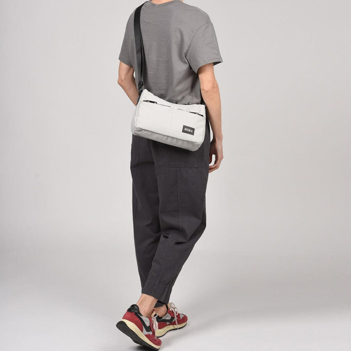 Mala de tiracolo pequena KCB Dual p/ Senhora Cinza