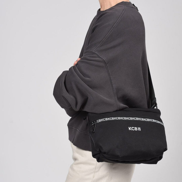 Mala de tiracolo pequena KCB Shine p/ Senhora Preta