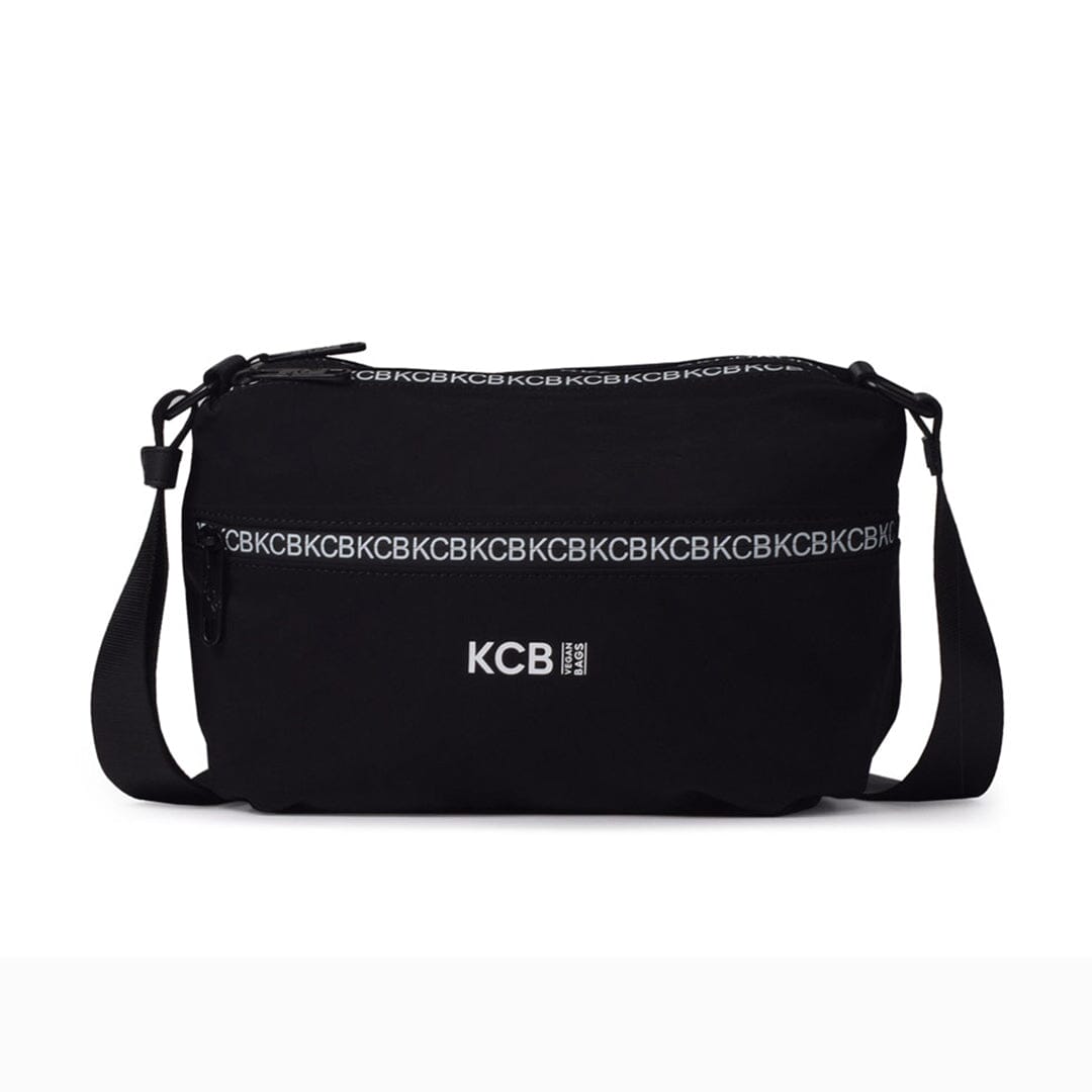 Mala de tiracolo pequena KCB Shine p/ Senhora Preta