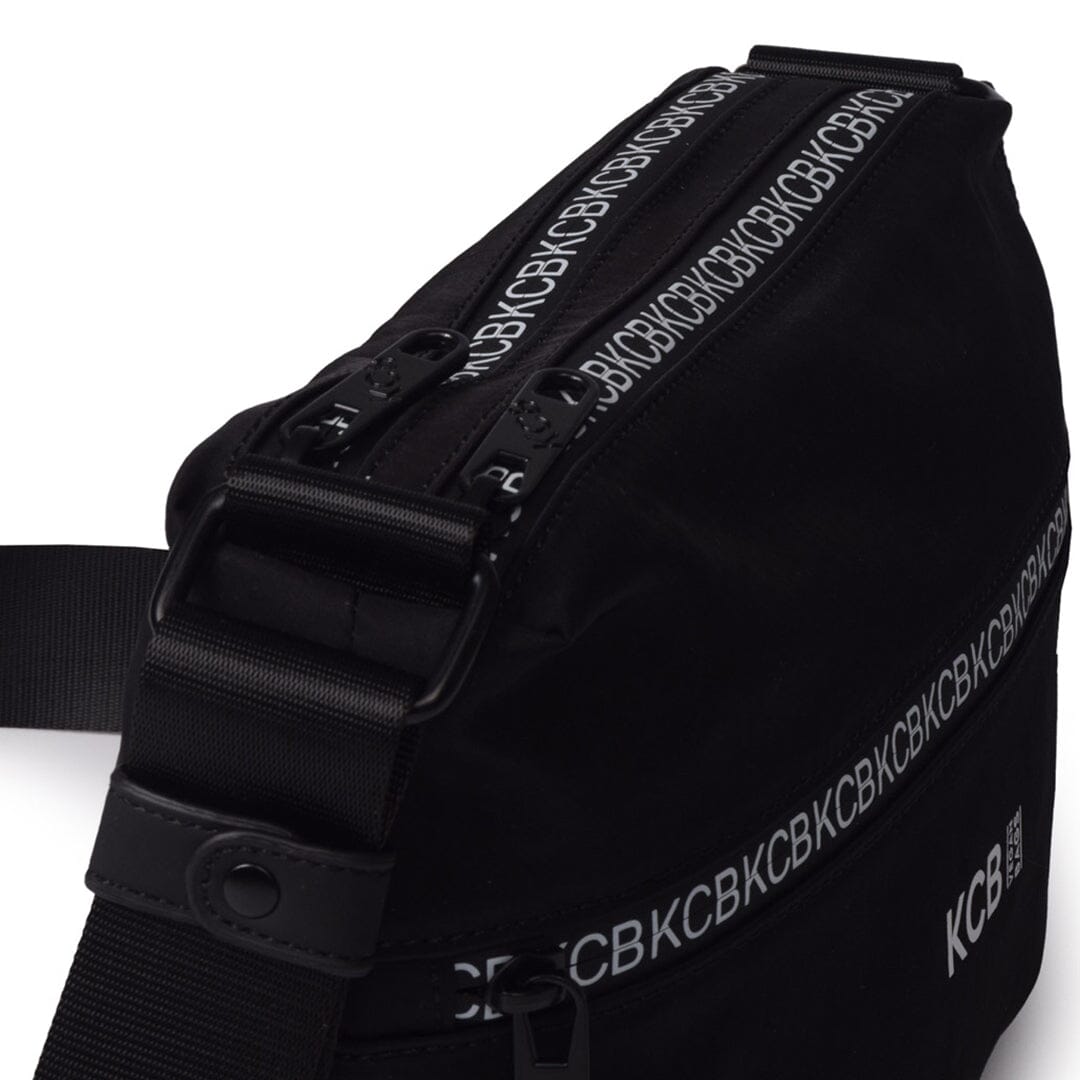 Mala de tiracolo pequena KCB Shine p/ Senhora Preta