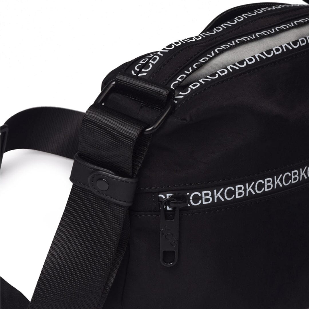 Mala de tiracolo pequena KCB Shine p/ Senhora Preta