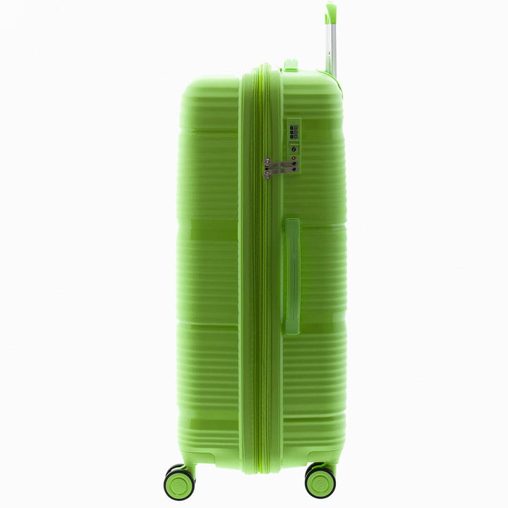 Mala de viagem grande 76cm Expansível Gladiator Bionic Verde claro