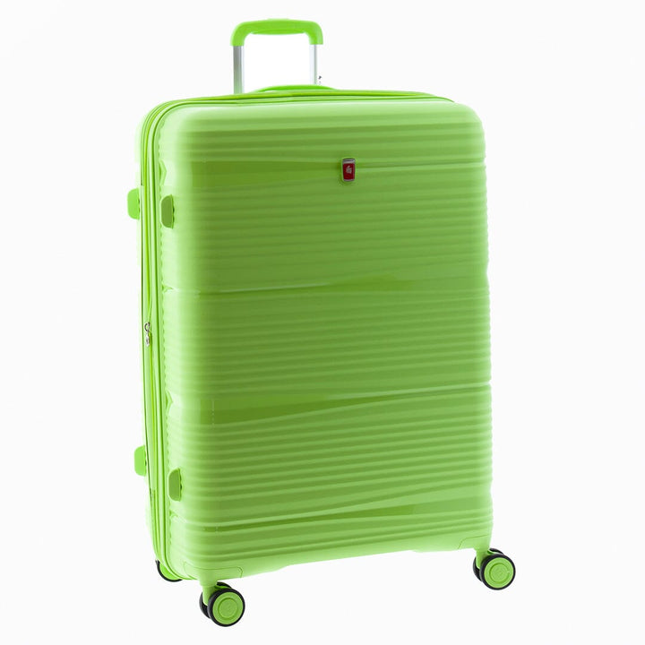 Mala de viagem grande 76cm Expansível Gladiator Bionic Verde claro