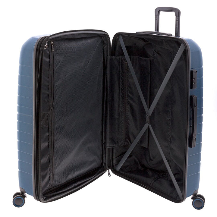 Mala de viagem grande 76cm Expansível Gladiator Kick-Off Azul Escura