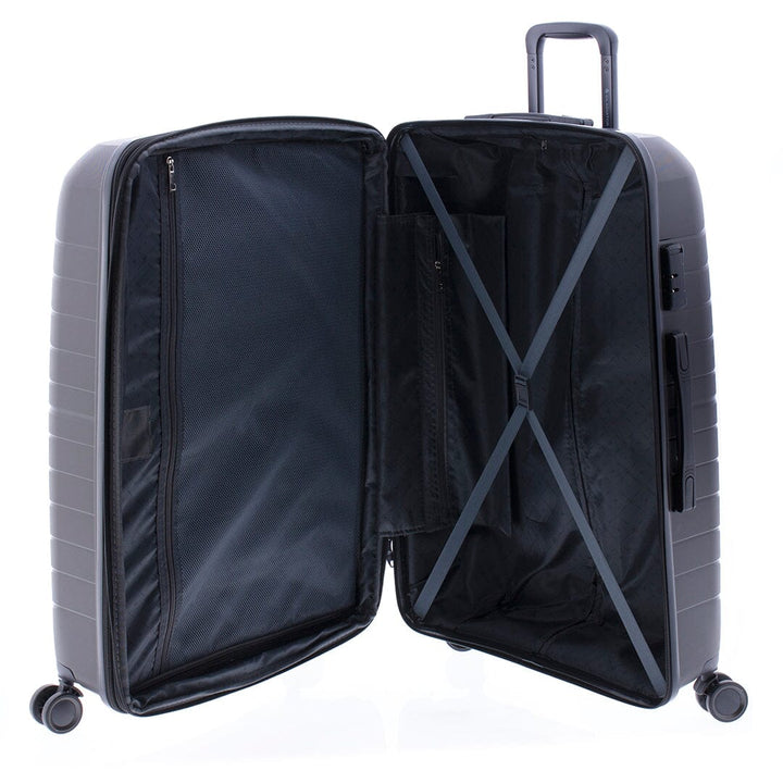 Mala de viagem grande 76cm Expansível Gladiator Kick-Off Cinzenta Escura