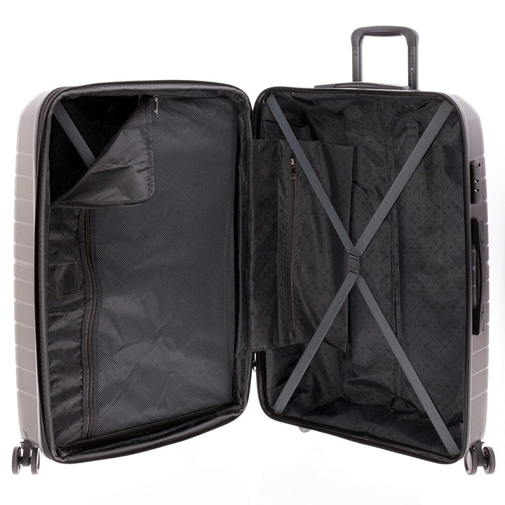 Mala de viagem grande 76cm Expansível Gladiator Kick-Off Cinzenta Escura