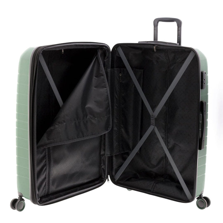Mala de viagem grande 76cm Expansível Gladiator Kick-Off Verde