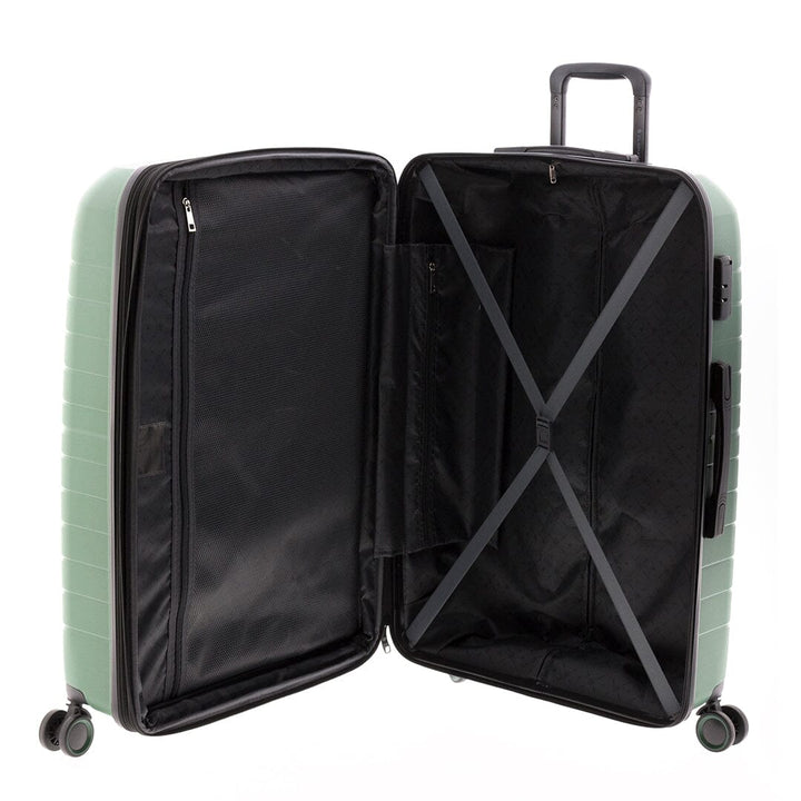 Mala de viagem grande 76cm Expansível Gladiator Kick-Off Verde
