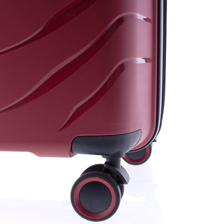 Mala de viagem grande 76cm Expansível Gladiator Kick-Off Vermelha