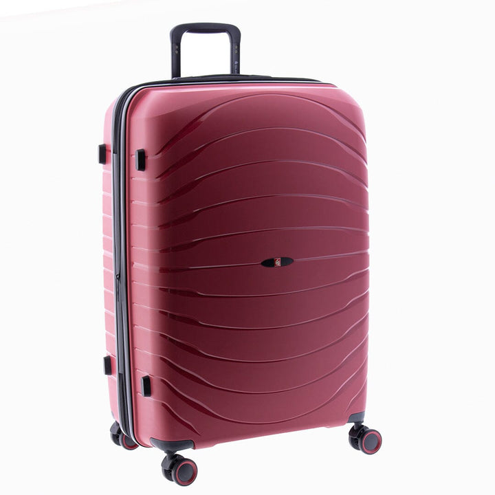 Mala de viagem grande 76cm Expansível Gladiator Kick-Off Vermelha