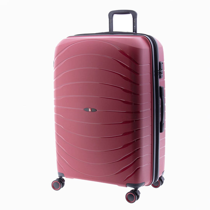 Mala de viagem grande 76cm Expansível Gladiator Kick-Off Vermelha