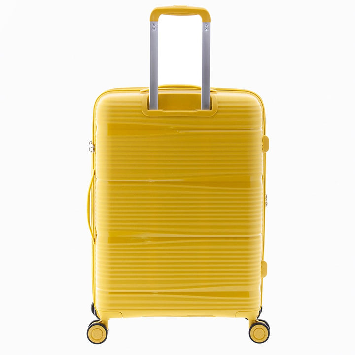 Mala de viagem média 65cm Expansível Gladiator Bionic Amarela