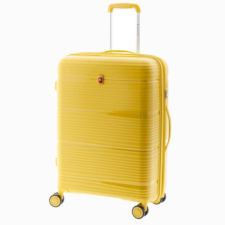 Mala de viagem média 65cm Expansível Gladiator Bionic Amarela