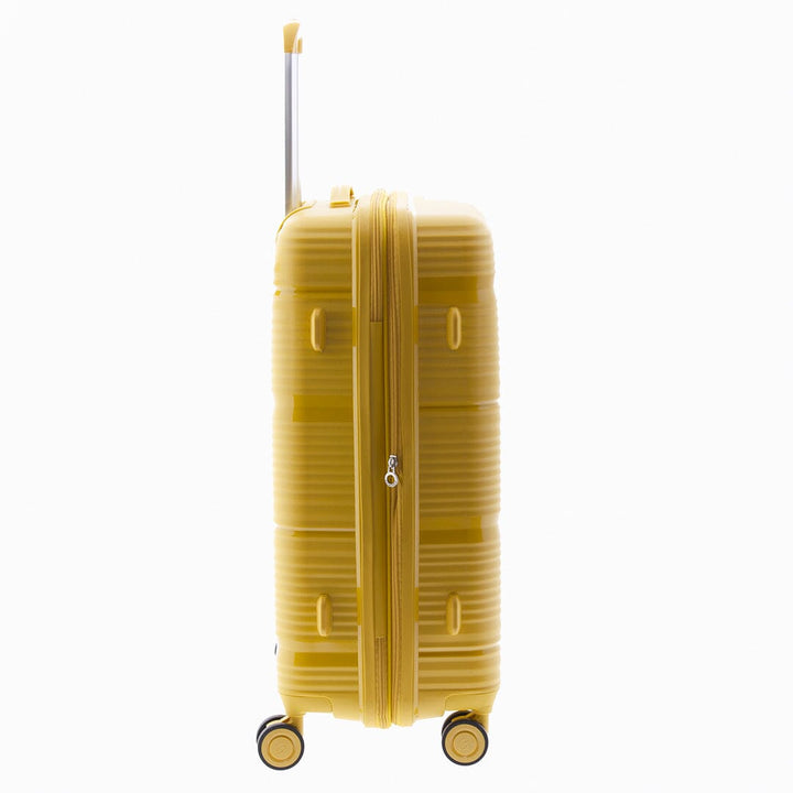 Mala de viagem média 65cm Expansível Gladiator Bionic Amarela