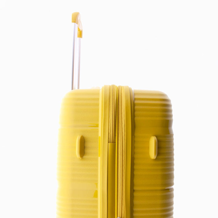 Mala de viagem média 65cm Expansível Gladiator Bionic Amarela
