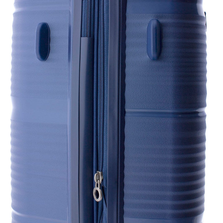 Mala de viagem média 65cm Expansível Gladiator Bionic Azul escura