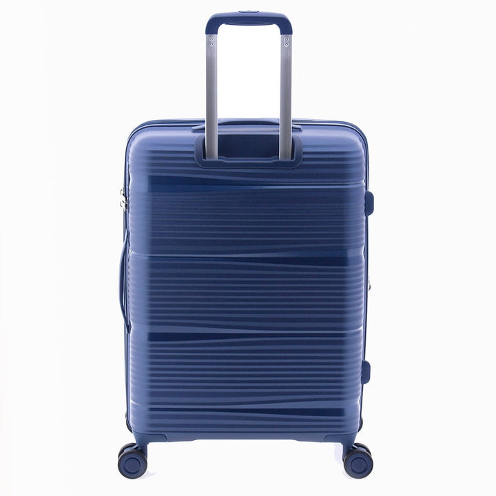 Mala de viagem média 65cm Expansível Gladiator Bionic Azul escura