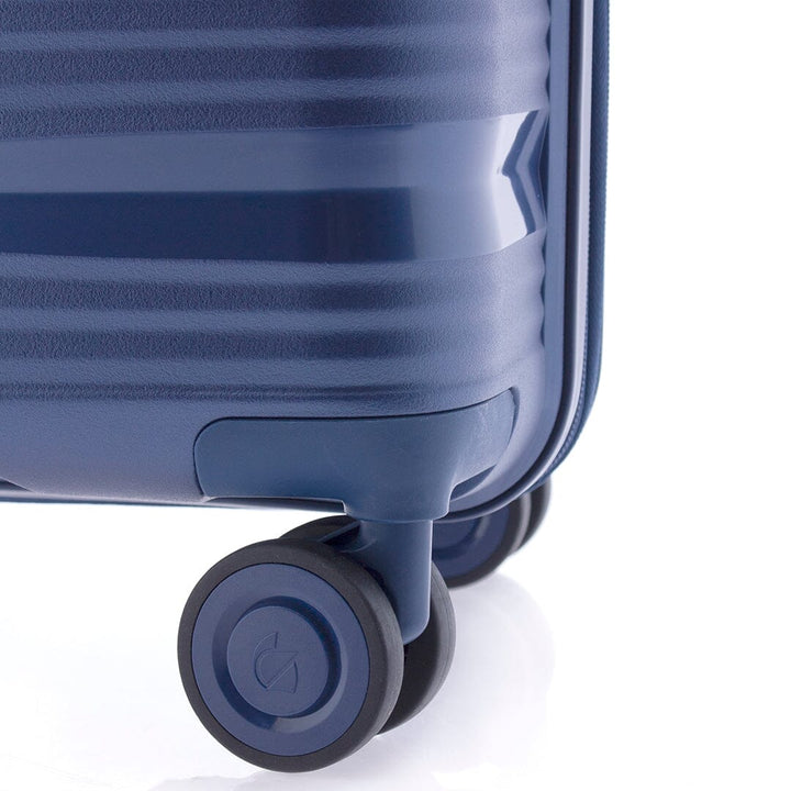 Mala de viagem média 65cm Expansível Gladiator Bionic Azul escura