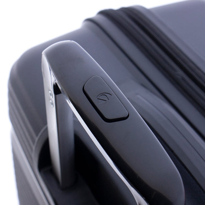 Mala de viagem média 65cm Expansível Gladiator Bionic Preta