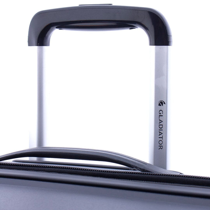 Mala de viagem média 65cm Expansível Gladiator Bionic Preta