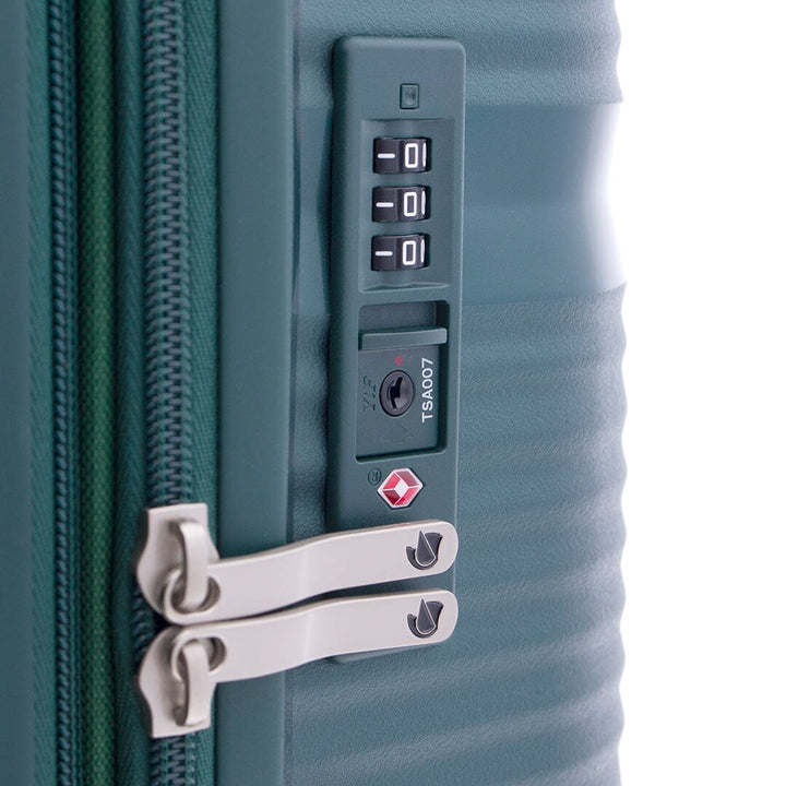 Mala de viagem média 65cm Expansível Gladiator Bionic Verde