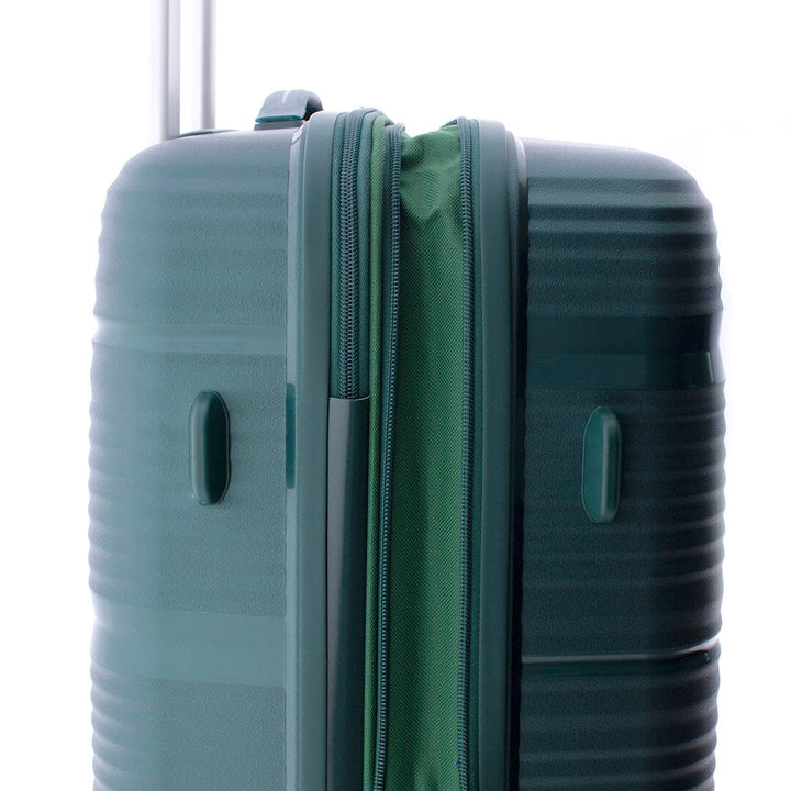 Mala de viagem média 65cm Expansível Gladiator Bionic Verde