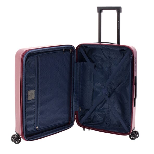 Mala de viagem média 65cm expansível Gladiator Nomadtec Vermelha