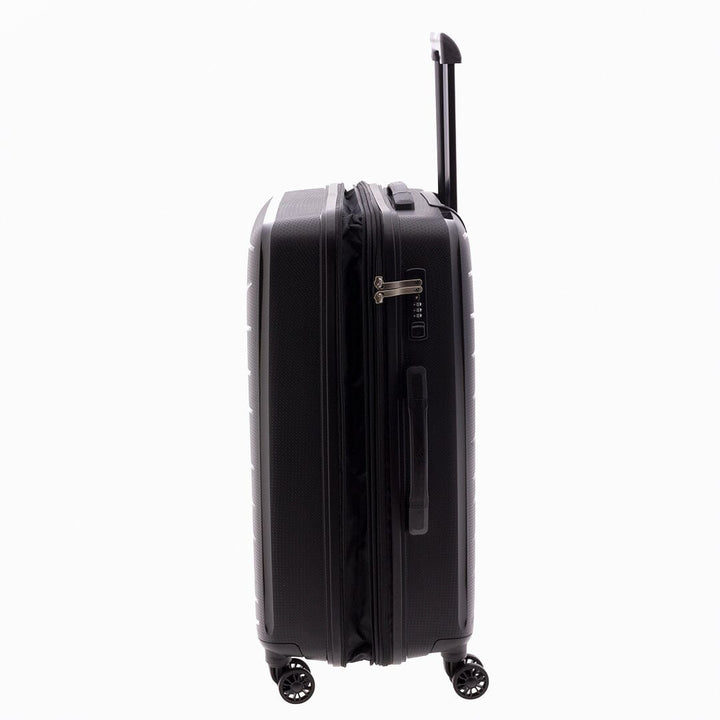 Mala de viagem média 68cm Expansível Gladiator Flow Preta