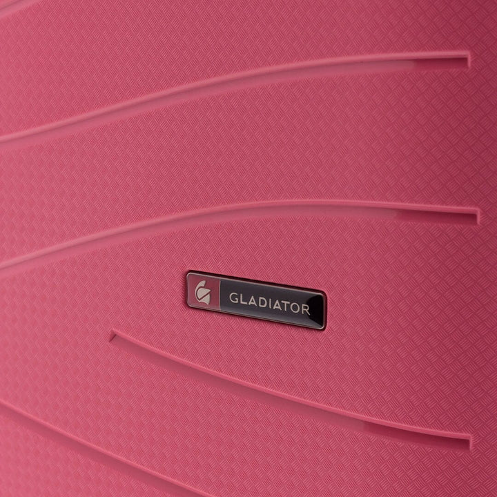 Mala de viagem média 68cm Expansível Gladiator Flow Rosa