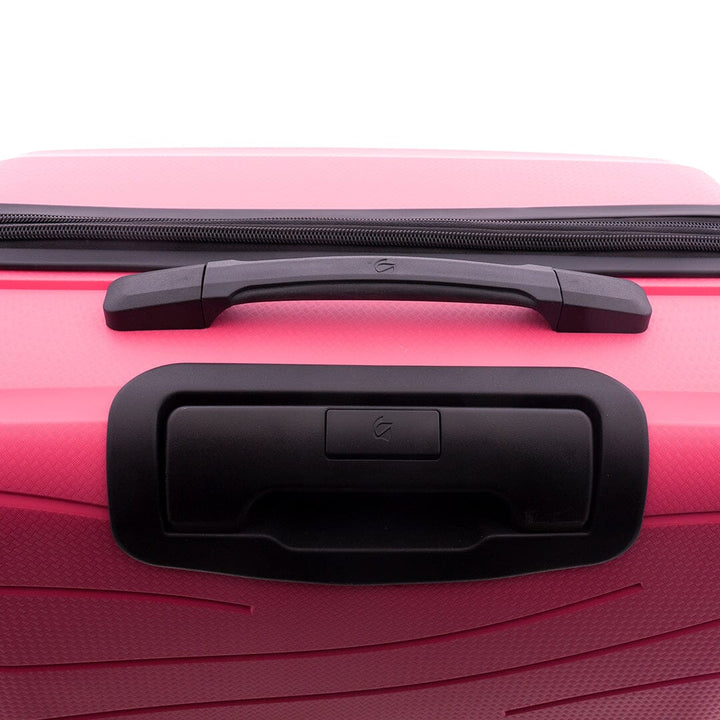Mala de viagem média 68cm Expansível Gladiator Flow Rosa