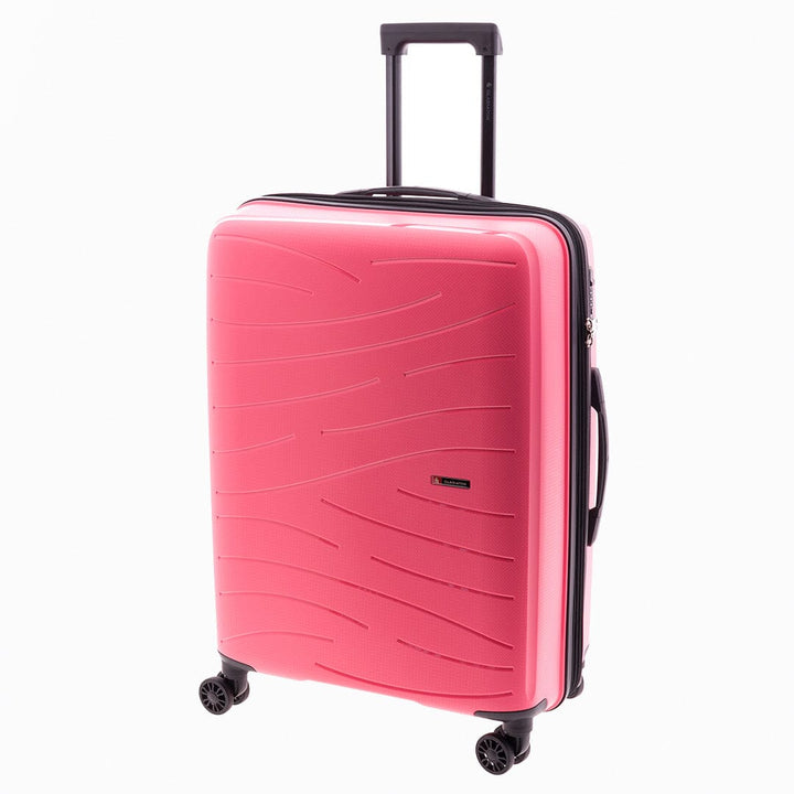 Mala de viagem média 68cm Expansível Gladiator Flow Rosa