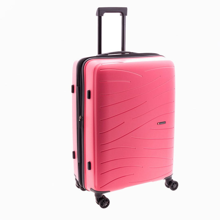 Mala de viagem média 68cm Expansível Gladiator Flow Rosa