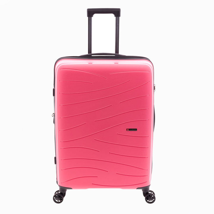 Mala de viagem média 68cm Expansível Gladiator Flow Rosa