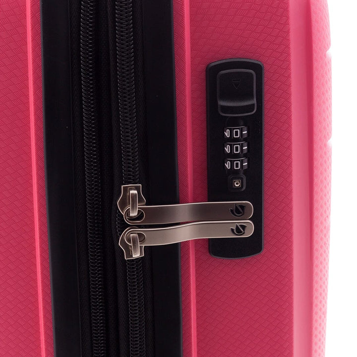 Mala de viagem média 68cm Expansível Gladiator Flow Rosa