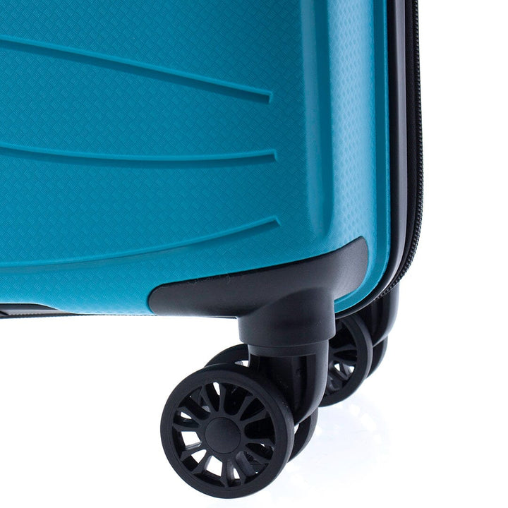 Mala de viagem média 68cm Expansível Gladiator Flow Turquesa