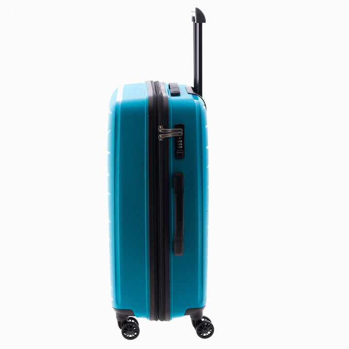 Mala de viagem média 68cm Expansível Gladiator Flow Turquesa