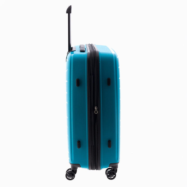 Mala de viagem média 68cm Expansível Gladiator Flow Turquesa