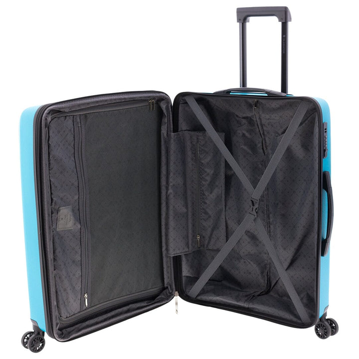 Mala de viagem média 68cm Expansível Gladiator Flow Turquesa