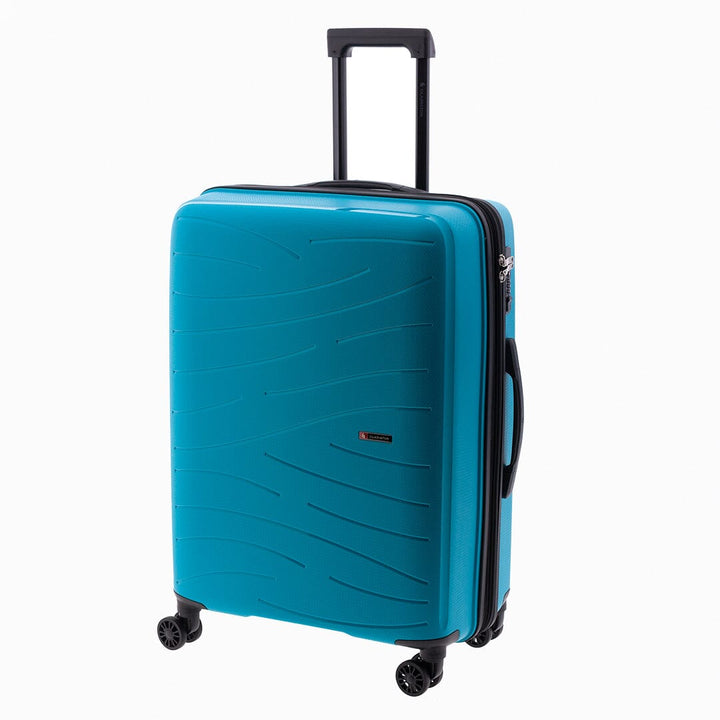 Mala de viagem média 68cm Expansível Gladiator Flow Turquesa