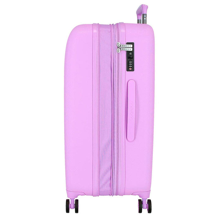 Mala de viagem média 70cm Expansível c/ 4 rodas Movom Riga Lilás