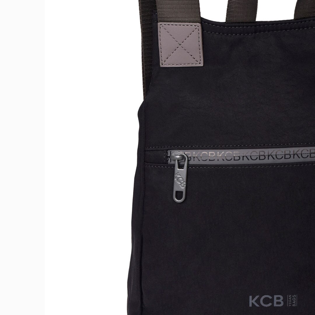 Mochila Anti-roubo grande KCB Shine p/ Senhora Preta