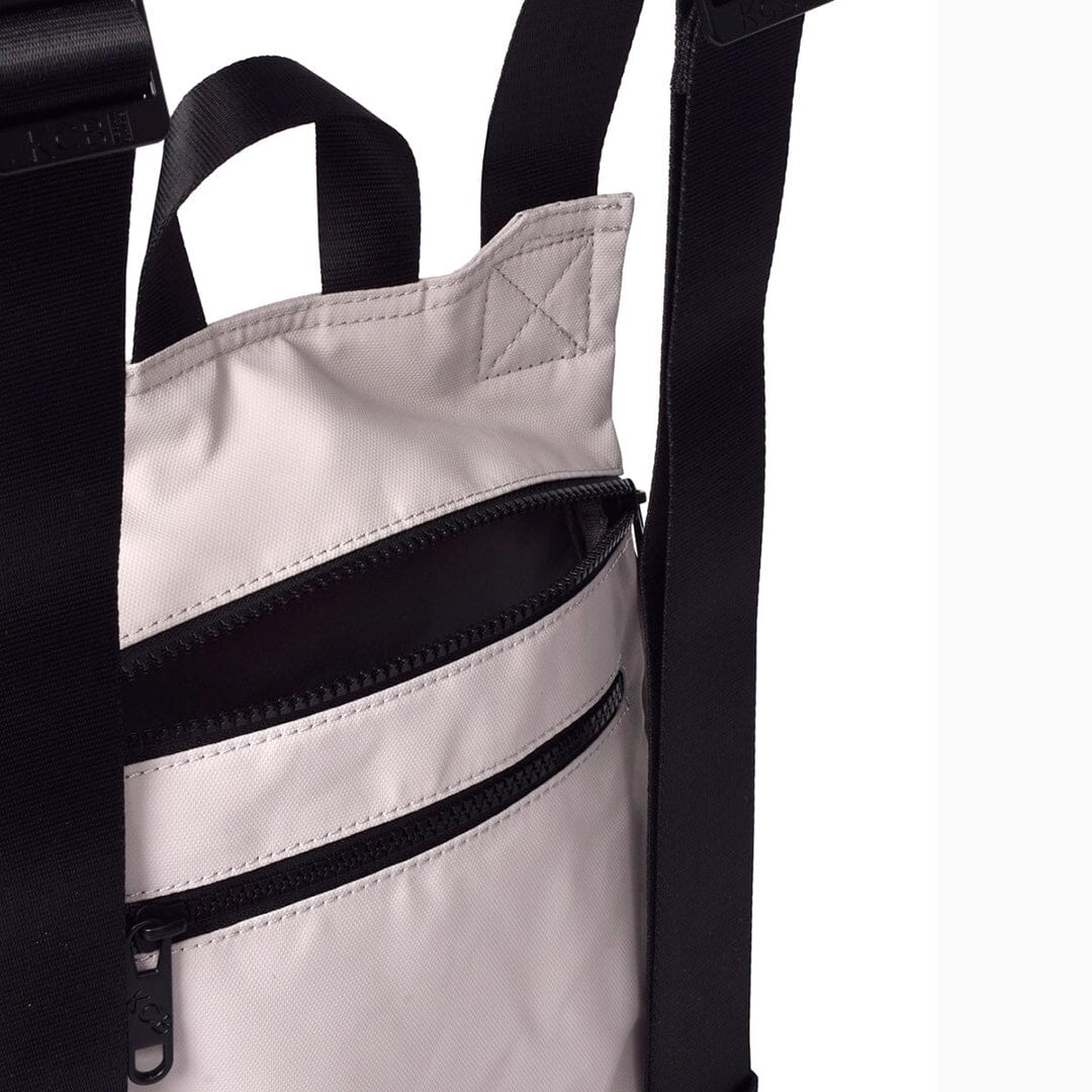 Mochila Anti-Roubo Pequena KCB Dual p/ Senhora Cinza