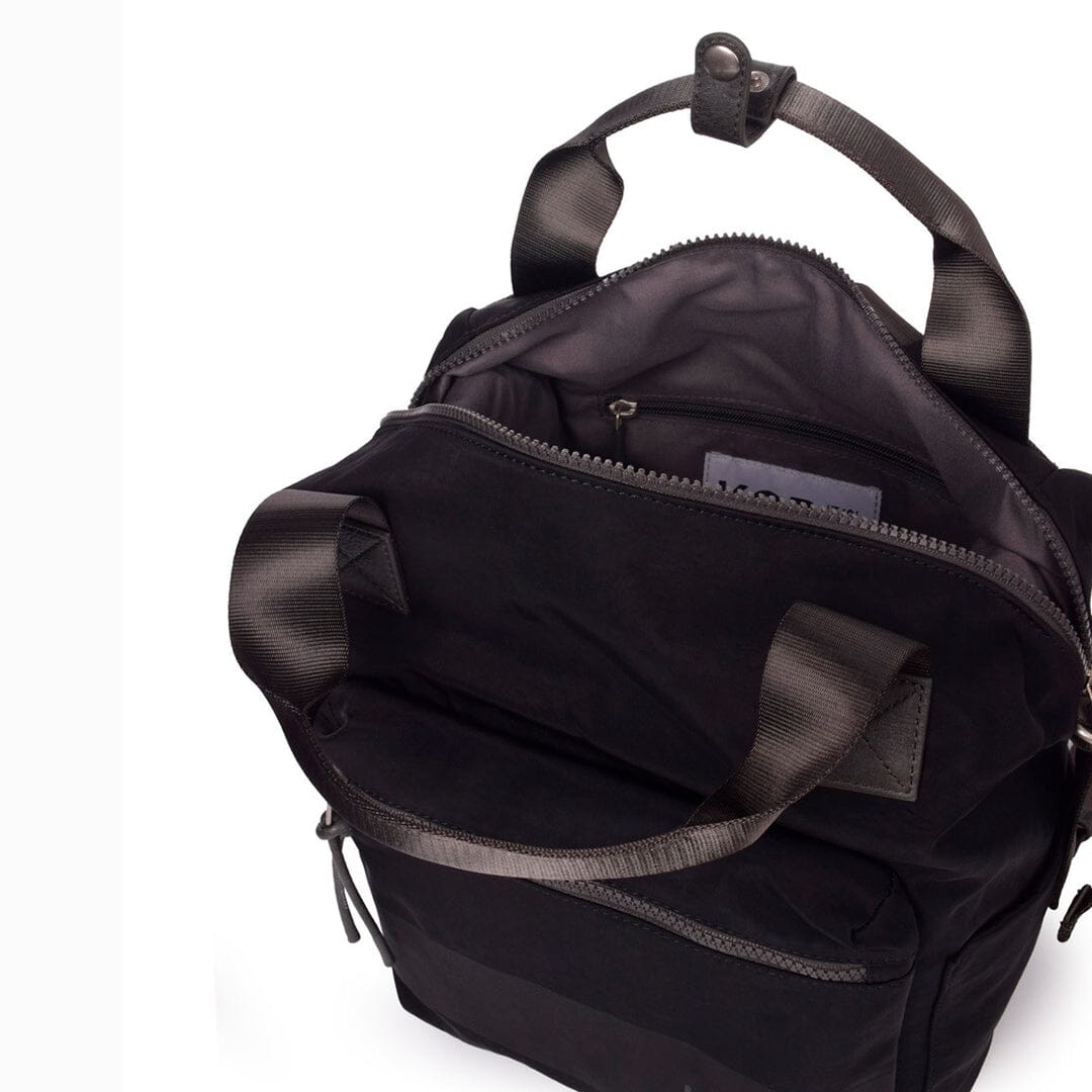 Mochila Pequena KCB Wide p/ Senhora Preta