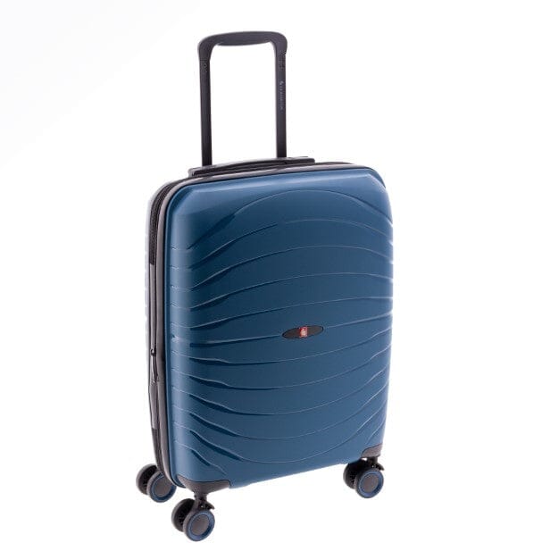 Mala de cabine 55cm Expansível Gladiator Kick-Off Azul Petróleo