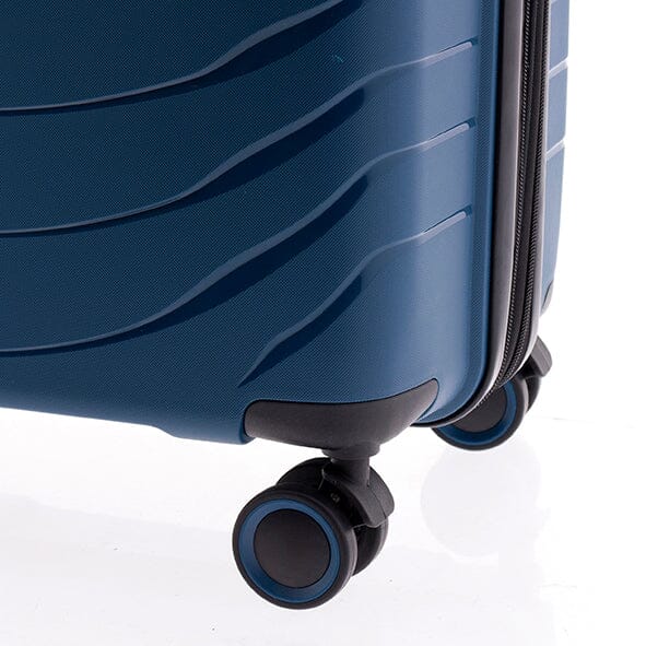 Mala de cabine 55cm Expansível Gladiator Kick-Off Azul Petróleo