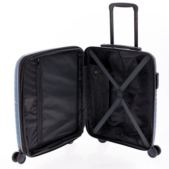 Mala de cabine 55cm Expansível Gladiator Kick-Off Azul Petróleo